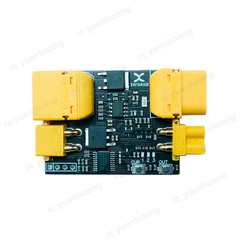 1PCS RC Airplane XT30/XT60 Intelligent Short Circuit Protection Module Board Short-circuit Current 1A/2A Support Input 2-8S