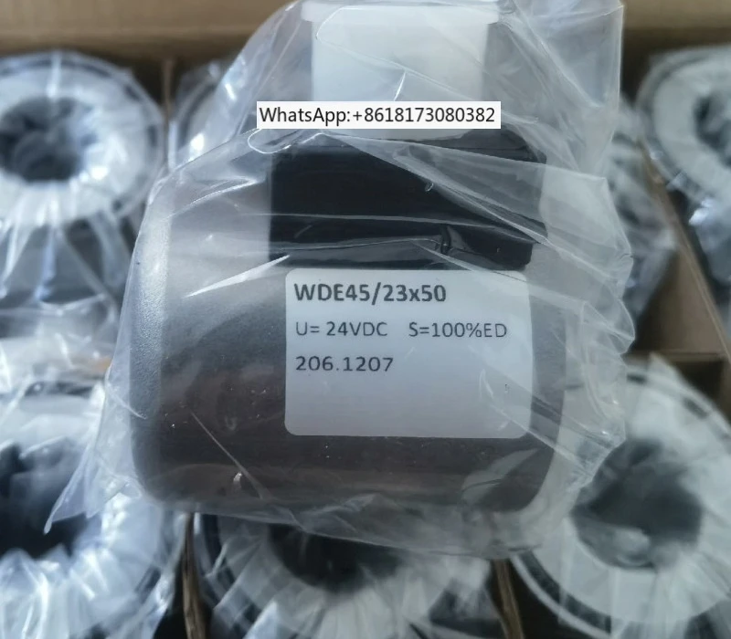 

Долговечные промышленные запчасти: электромагнитная катушка 24В DC WDE45/23X50 для управления гидравлическими и пневматическими клапанами