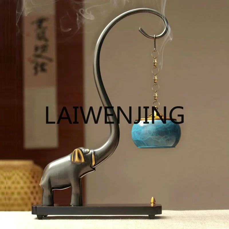 RWJ Indoor Hanging Incense Coil Backflow Incense Aromatherapy Stove Tea Table Creative Ornaments