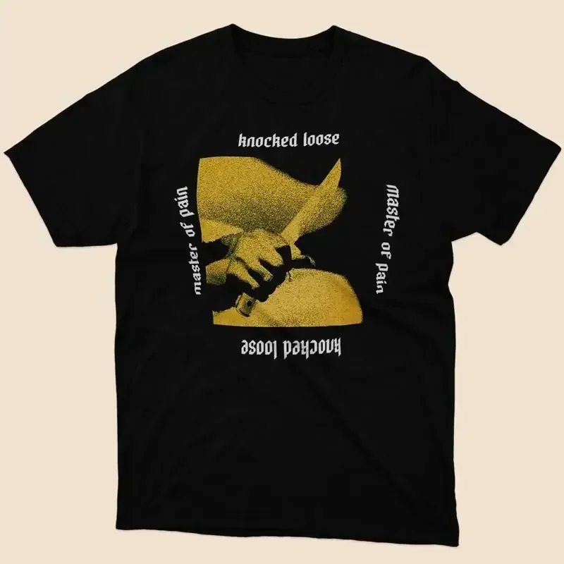 Knocked Loose Master Of Pain T Shirt Black Size S To 5Xl