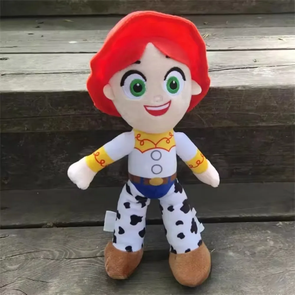 Hot Sale 23cm Cute Jessie Woody Plush Toy Lovely Stuffed Anime Buzz Lightyear Plushies Pendant Cartoon Doll Xmas Gift For Friend view 2