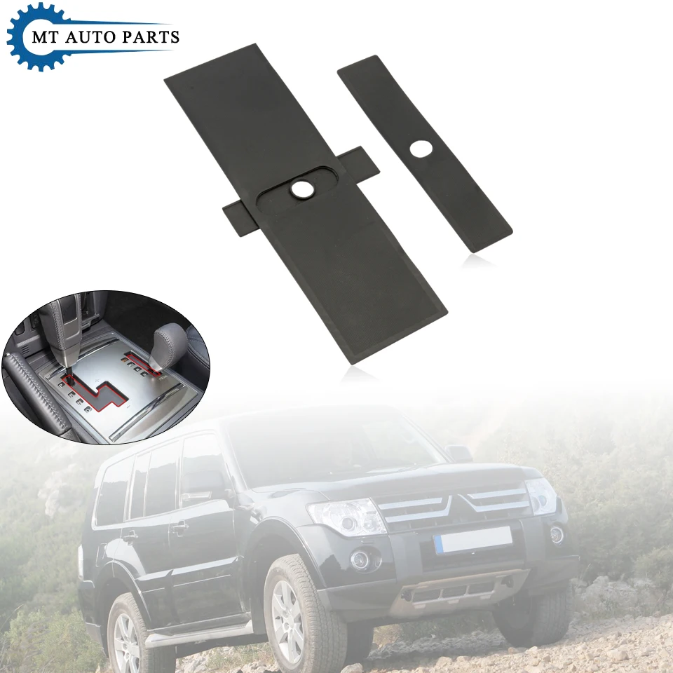 For Mitsubishi Pajero V93 V80 V87 V97 For Montero V73 V77 Car Shift Panel Dust Cover Transfer Case Gearbox Lever Trim Strip