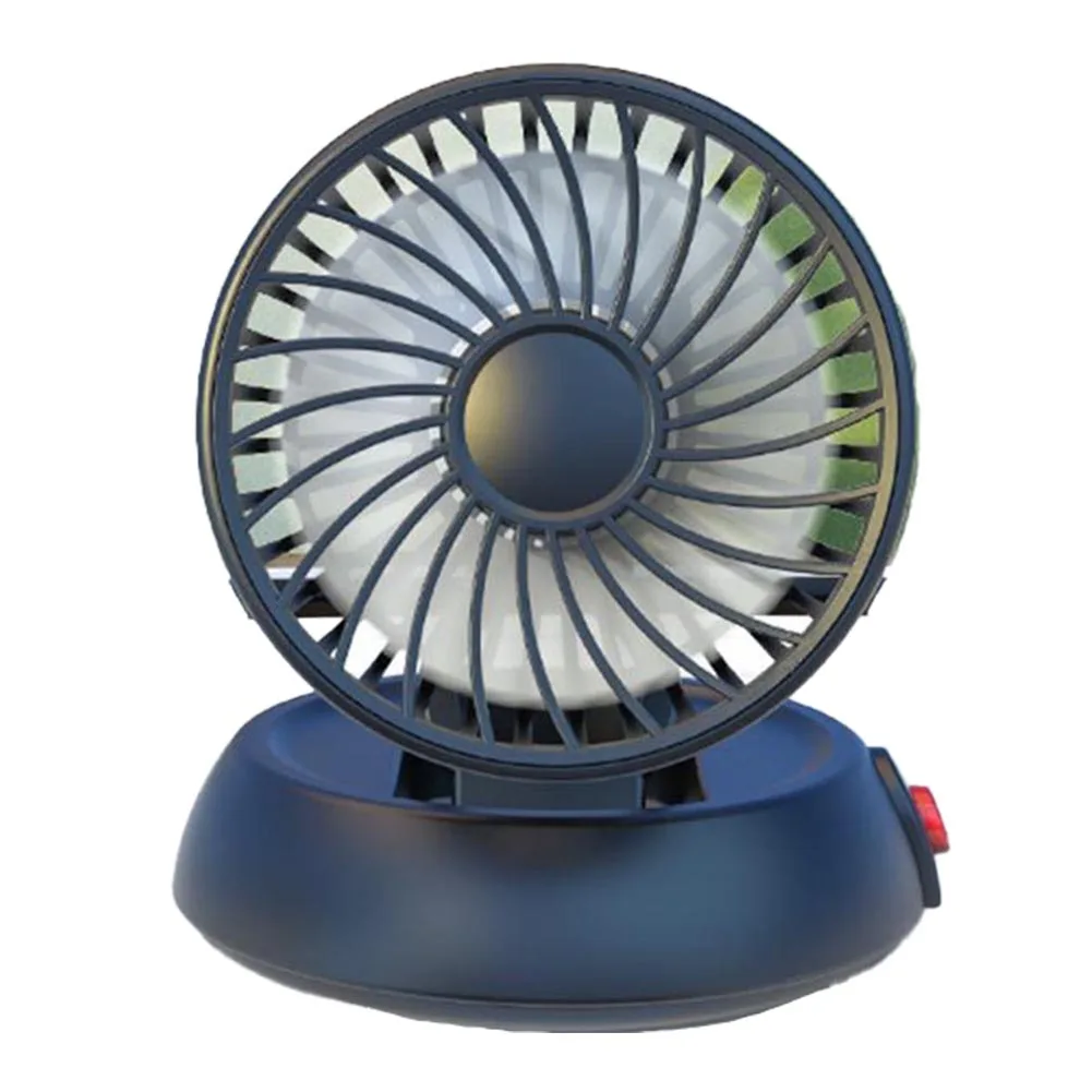 Air Circulator 360 Degree Fan Versatile Vehicle Compatibility 130cm Cable Length Dual Variable Speed System Parked Cooling
