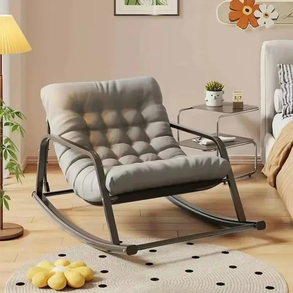 Double Chair with Cushion Sofas Chaise Home Balcony Rocking Chairs Available in Summer and Winter Large Comfortable Lounge Chair