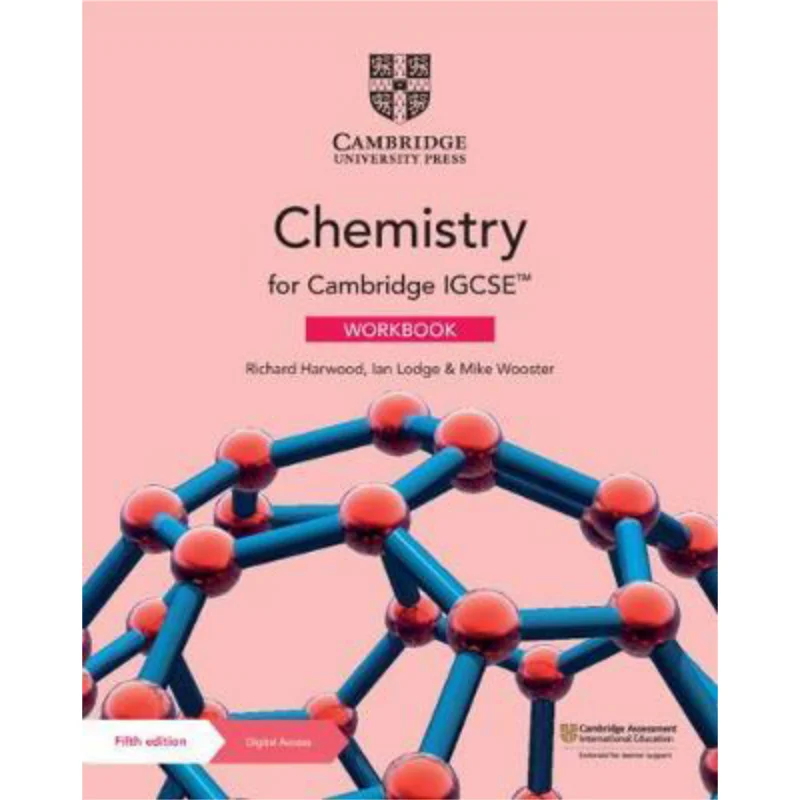 

Cambridge IGCSE Chemistry Workbook With Digital Access 2 Years Michael Strachan Cambridge University Press 9781108948333 Book