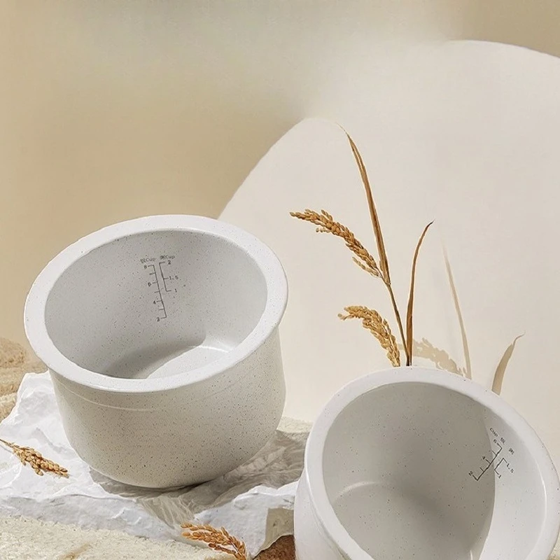 Real ceramic inner tank rice cooker 1-6 people smart cooking pot 0 coating 2-3-4 liters non-stick