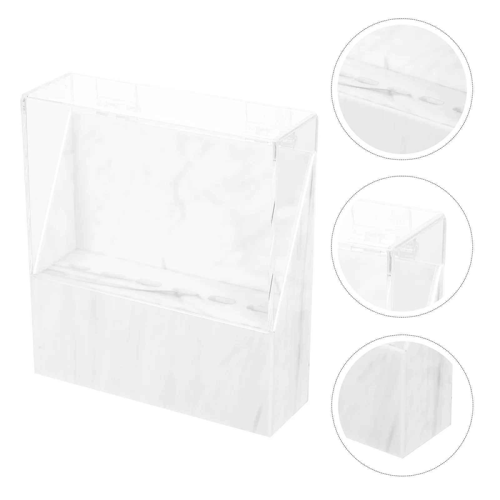 Acrylic Eyelash Tweezers Stand Beautiful Design Practical Storage Rack for Scissors Tweezers Spatulas Salon Organizer