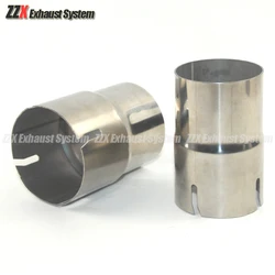 Car Accessories 304 stainless steel pipe Exhaust pipe reducing joint Large to small size Universal muffler sleeve