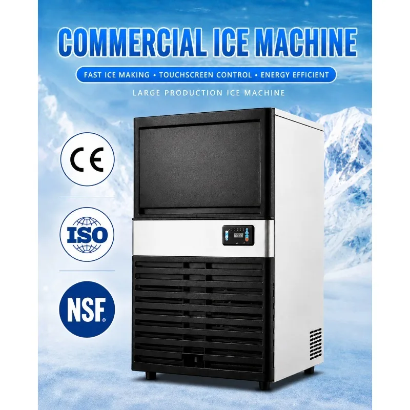 Factory CE Certified Counter Top Style Small Electric 36kg/24h Automatic Ice Machine Square Cube Ice Maker