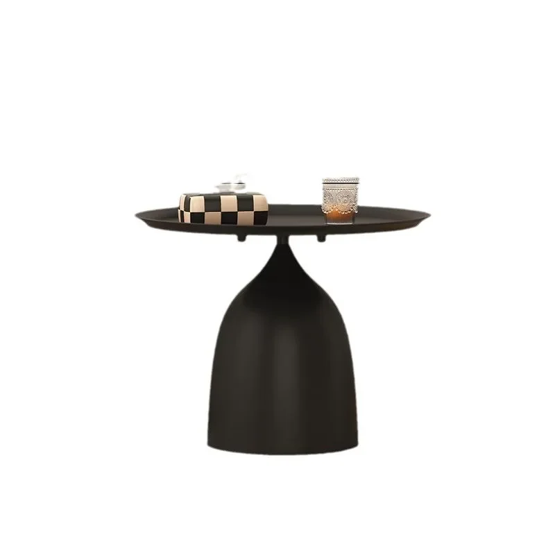 

Cream wind wrought iron small round table, living room sofa side few small coffee light luxury coffee