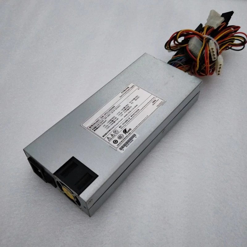 GW-EPS1U400WB 400W FEIX 1U Server Rack Mount Industrial Control Monitoring Rated 400W Power Supply Dual 8PIN