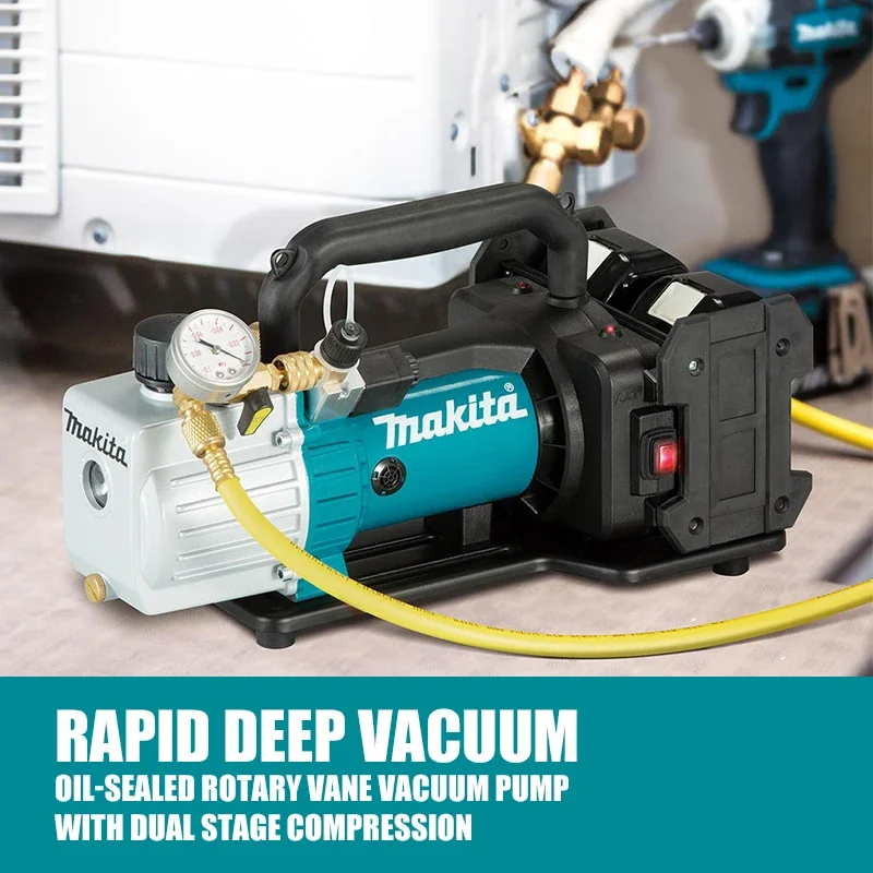 Makita DVP181ZK LXT Cordless Vacuum Pump 18V Lithium Power Tools For Conditioning Repair