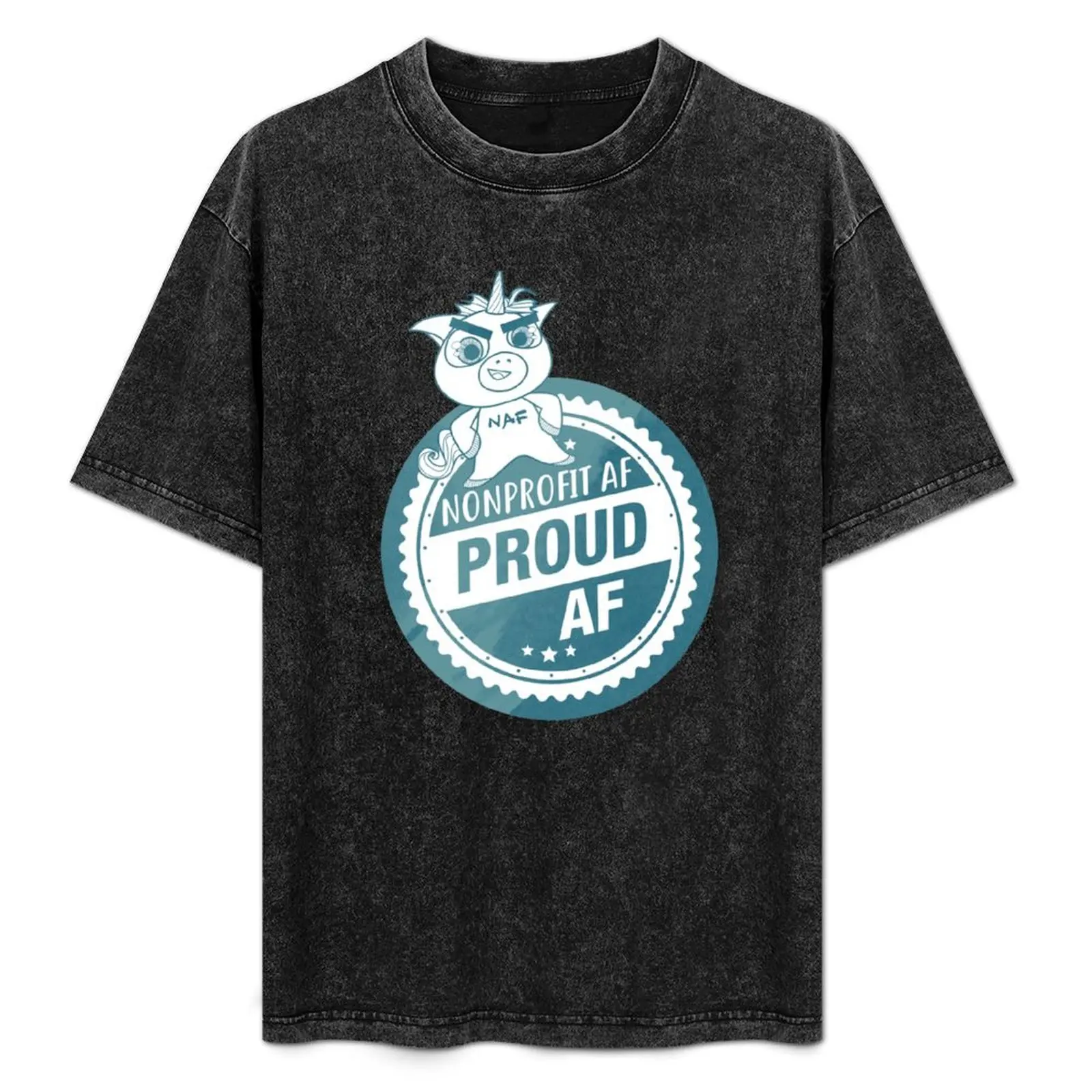 

Nonprofit AF, Proud AF T-Shirt Trend Art Print T-Shirt