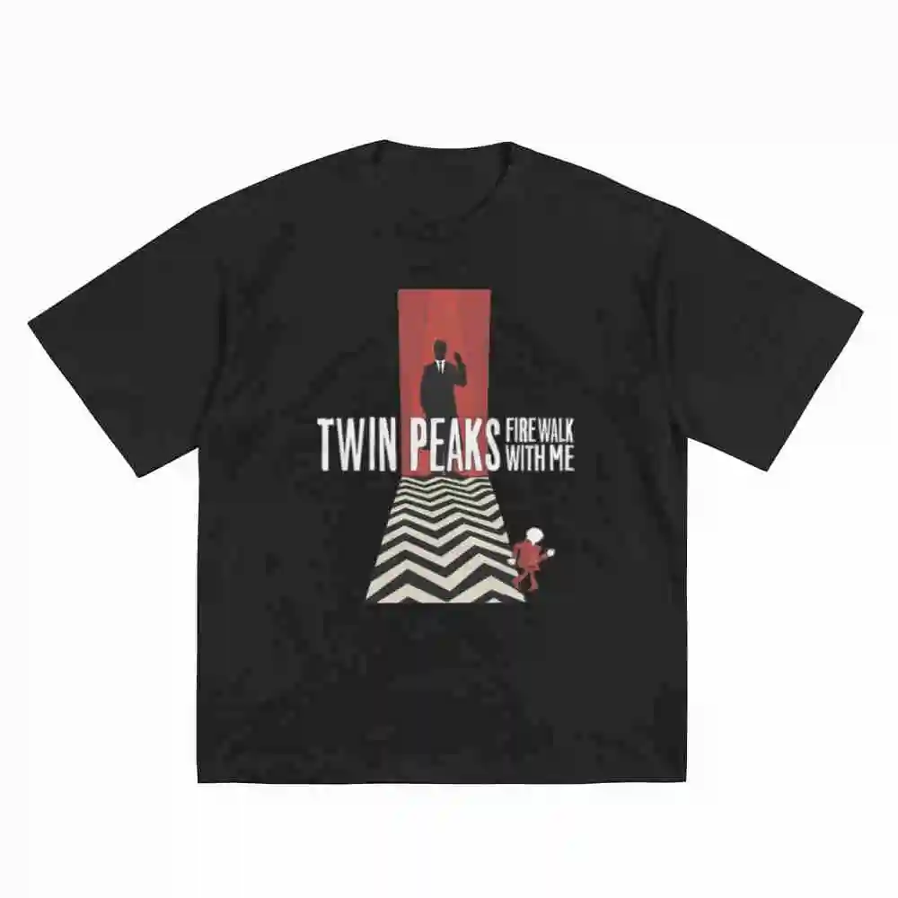 Twin Peaks Fire Walk With Me David Lynch Short Sleeve Tee 100% Cotton T-Shirt