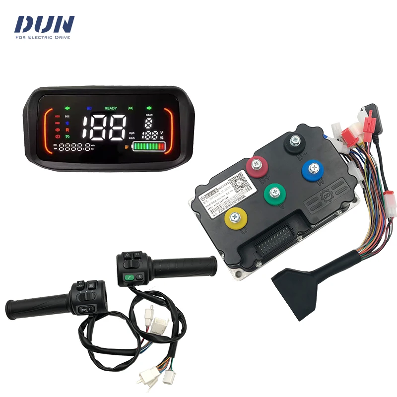 Nanjing ND72530 48V-72V DC 350A Motor Controller Kits with One-LIN Display,Throttle