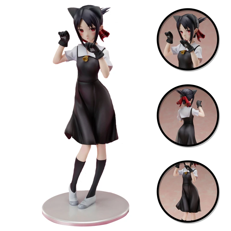 Anime Figure Kaguya-Sama: Love Is War Shinomiya Kaguya Fujiwara Chika Action Figures Collectibles Model Toys for Children Gifts