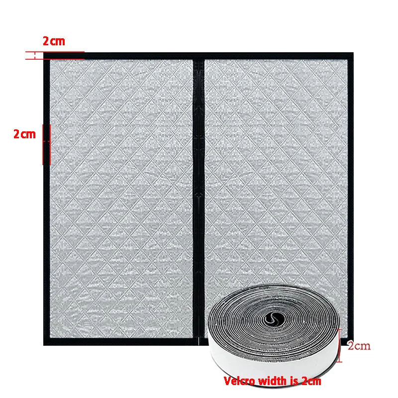 Winter Magnetic Windproof and Warm Curtains, Double-Layer Thick Bedroom Warm Curtains, Windproof and Cold Proof, Customizable