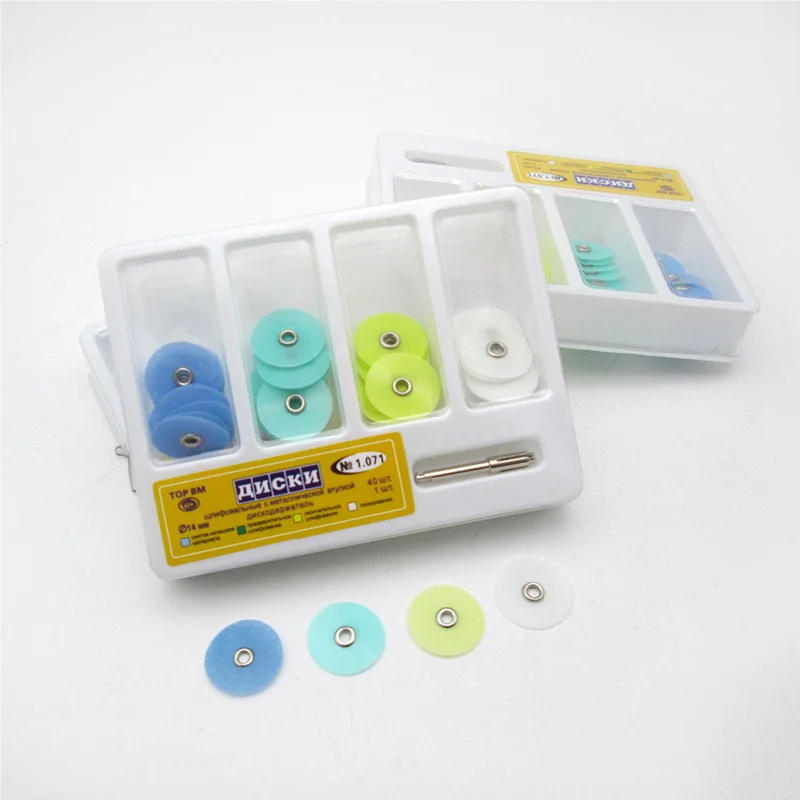 Discos De Polimento Composto Dental, Kit De Polimento Oral, Discos De Moagem De Resina, Clareamento Dental, Materiais Odontologia, 40 Pcs, 80Pcs