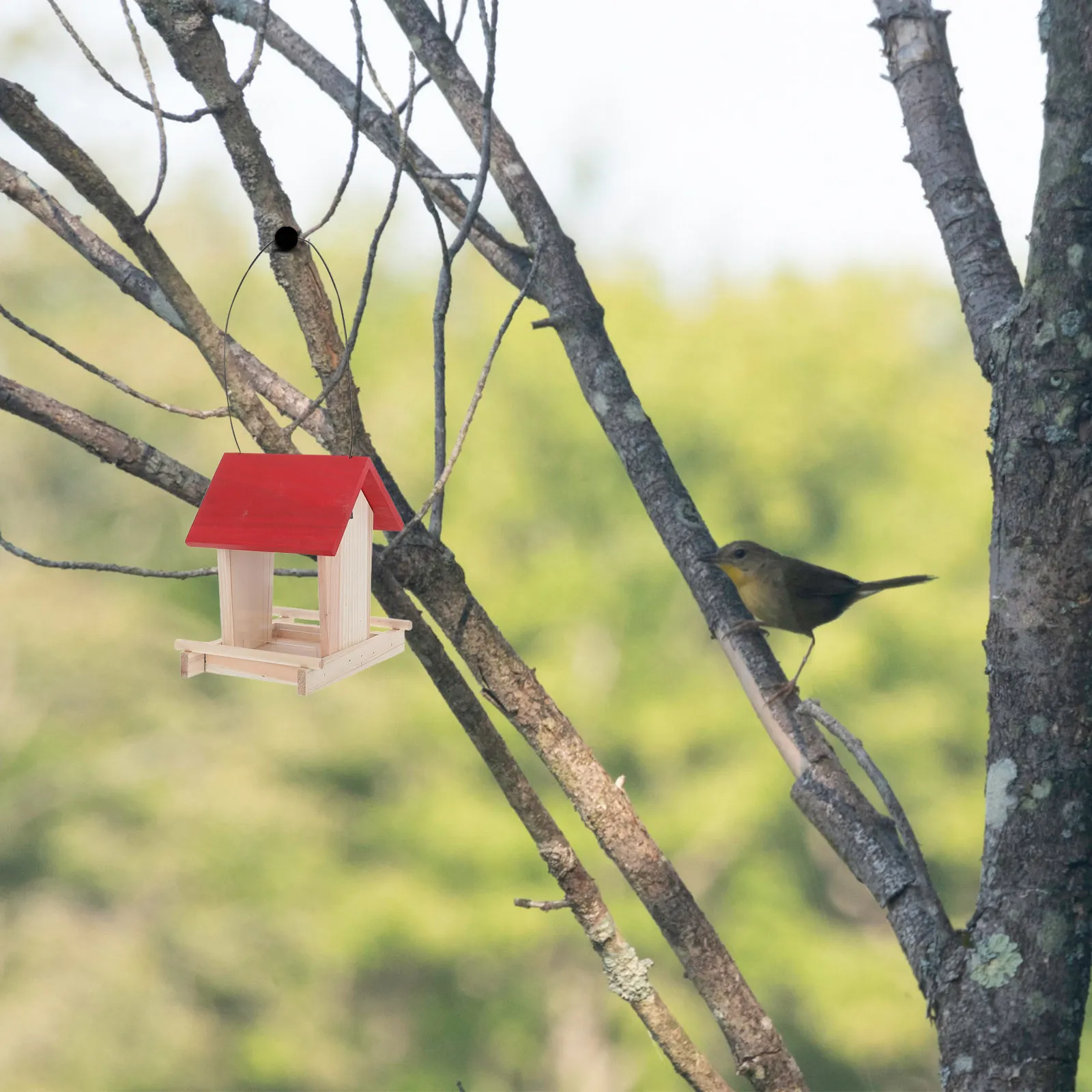 hanging-bird-feeder-house-for-outside-garden-courtyard-patio-decorative-rustic-farmhouse-style-with-visible-food-container-bird