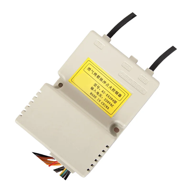 

RMWIN-Oven Lighter Pulse Igniter 220V Gas Oven Pulse Ignition Controller Universal Catering Gas Oven Spare Parts Gas Oven Spare