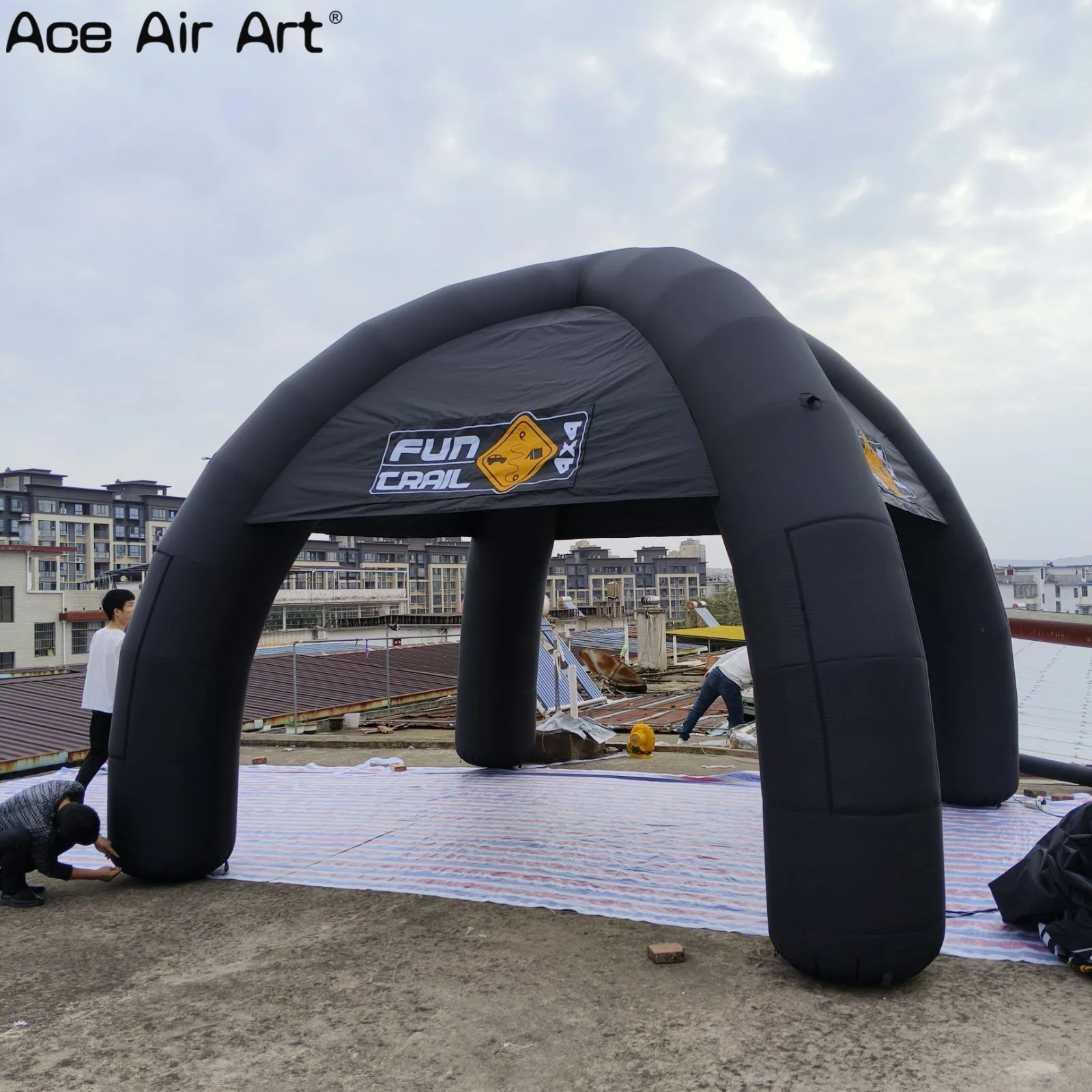 Custom Advertising Inflatable Spider Tent | Outdoor Spider Dome Marquee Tent Inflatable Dome for Promotions & Advertisements