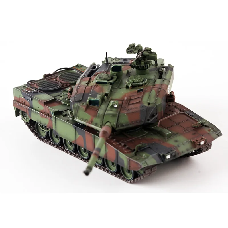 

German main battle tank alloy and plastic 1:72 ratio static toy gift collection model