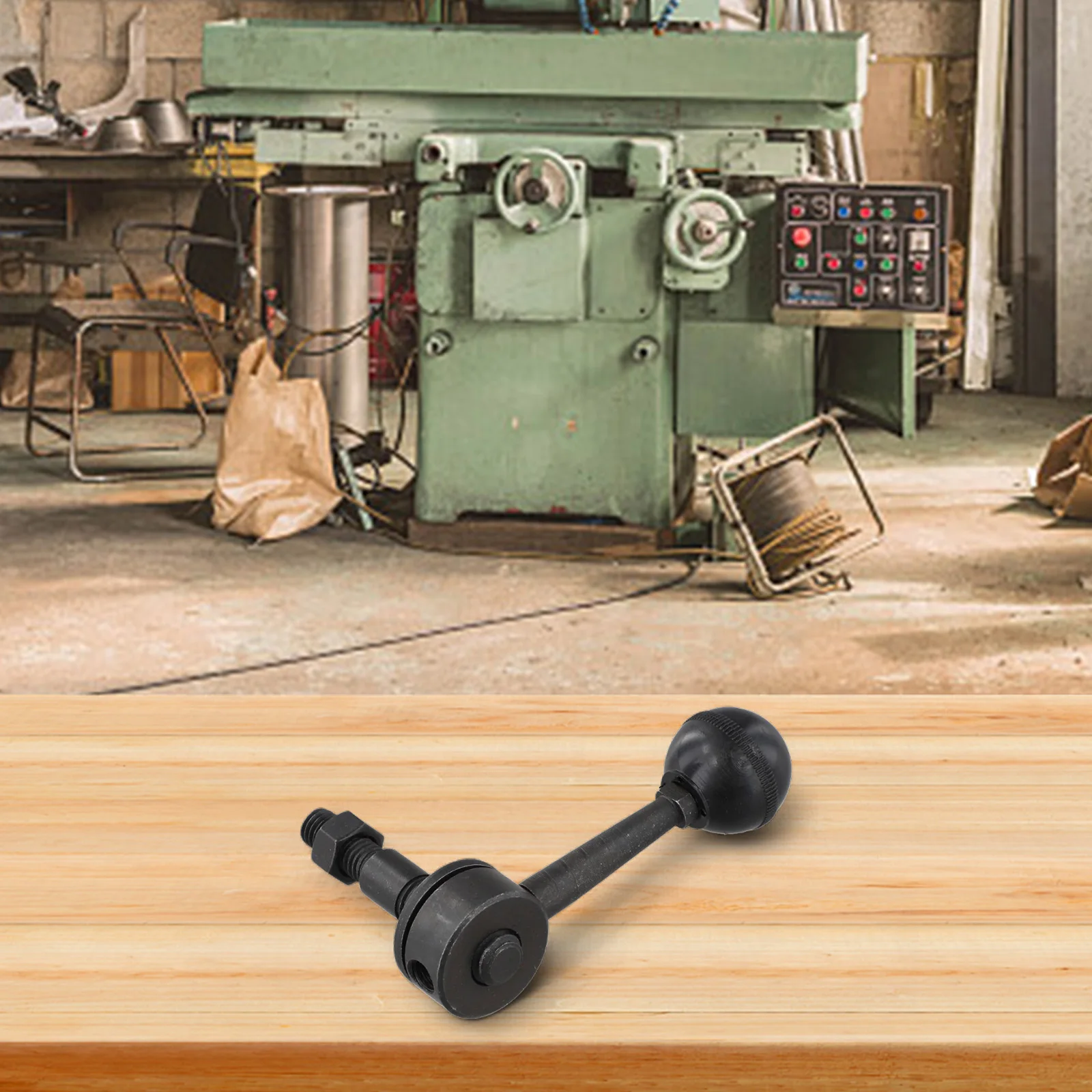 Robust Motor Lock Nut Assembly for Bridgeport Mill Suitable for 3# 4# 5# Milling Machines with Improved Stability
