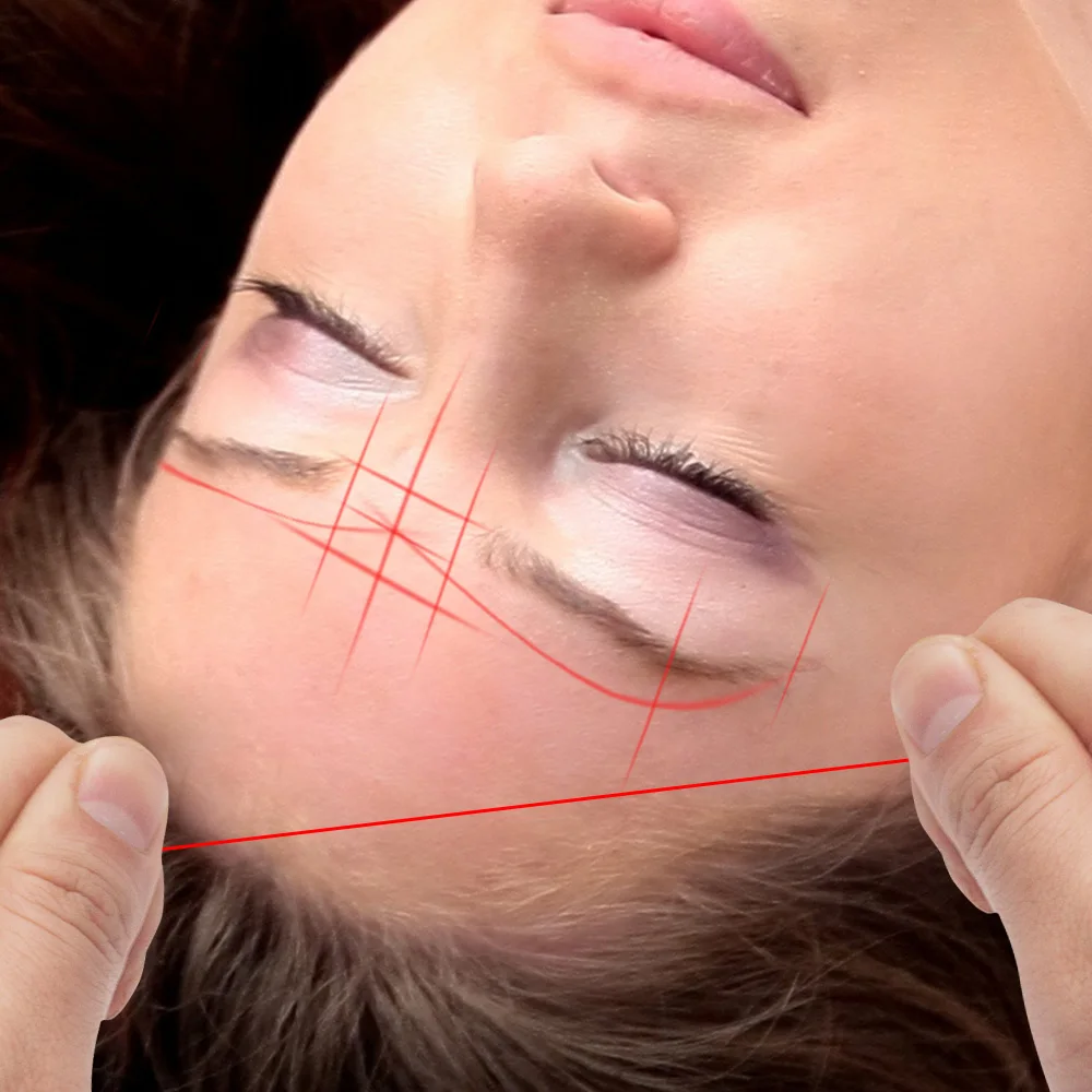 2026 New 30m Color Box Embroidery Ink Line Ruler Mapping Sting Eyebrow Mapping Stencil for Tattoo Beauty Fashion Accessories