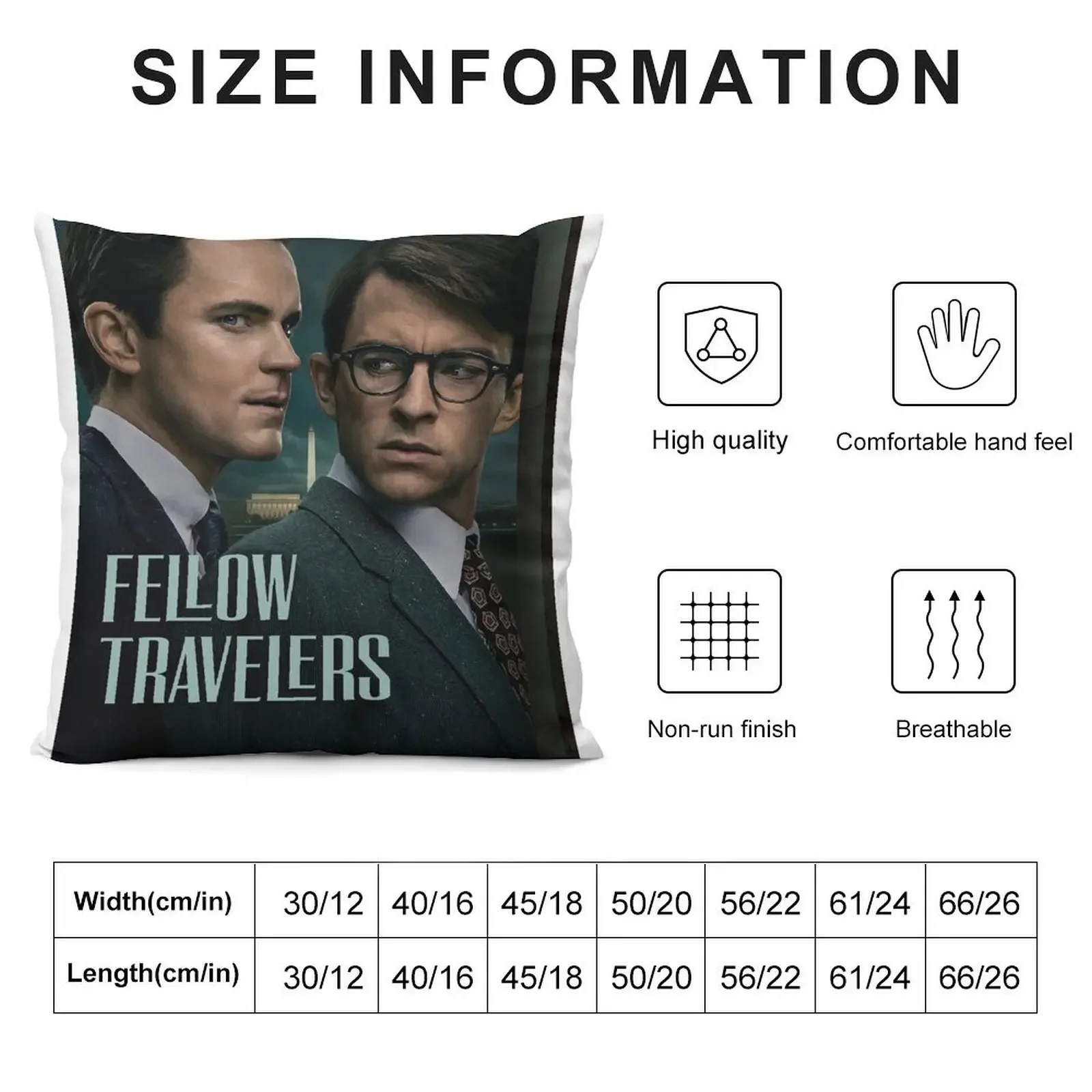 Fellow travelers poster Throw Pillow Christmas Pillow Sofa Pillow Cover Sofa Cushion Cover