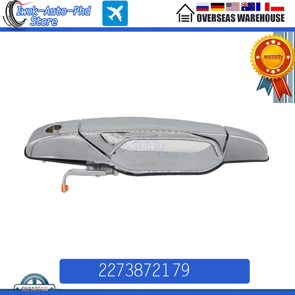 Car FL FR RL RR Chrome Exterior Door Handle 22738721 22738722 22738725 22738726 For Cadillac Escalade Chevrolet Silverado GMC