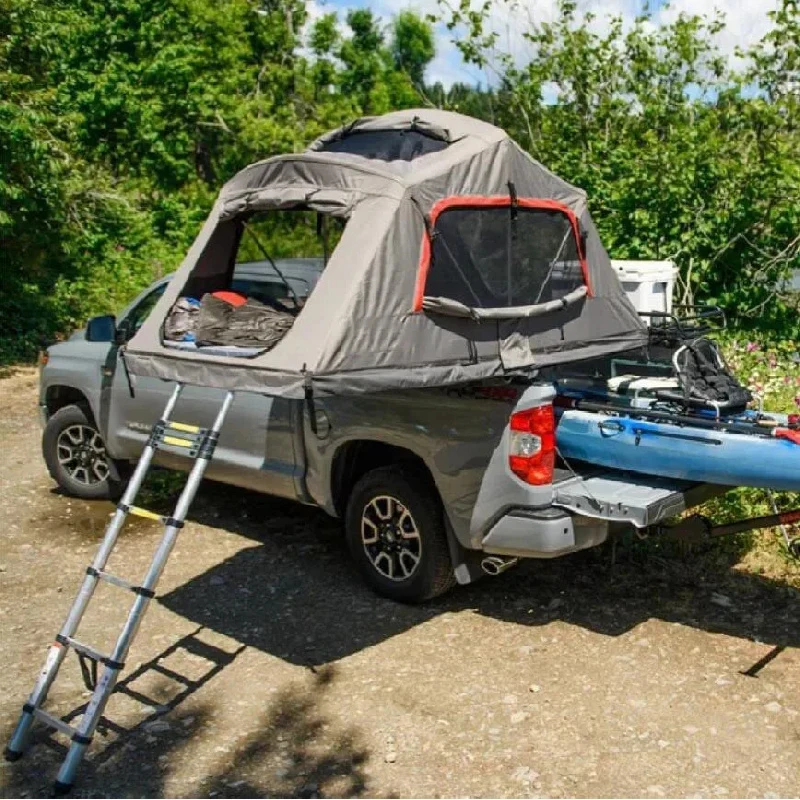 Hot Selling HOTO Soft Roof Tent Clamshell Outdoor Waterproof Camping Softtop -4 Person SUV Truc High Quality