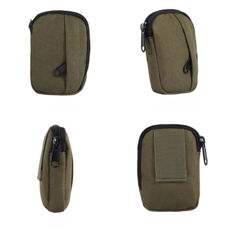1 Stück Taktische Outdoor-Hüfttasche Nylon Mini-Geldbörse Kartentasche Kleine Tasche Schlüsselbeutel Geldbeutel Herren Wasserdichte Tragbare EDC-Tasche – Detail 10