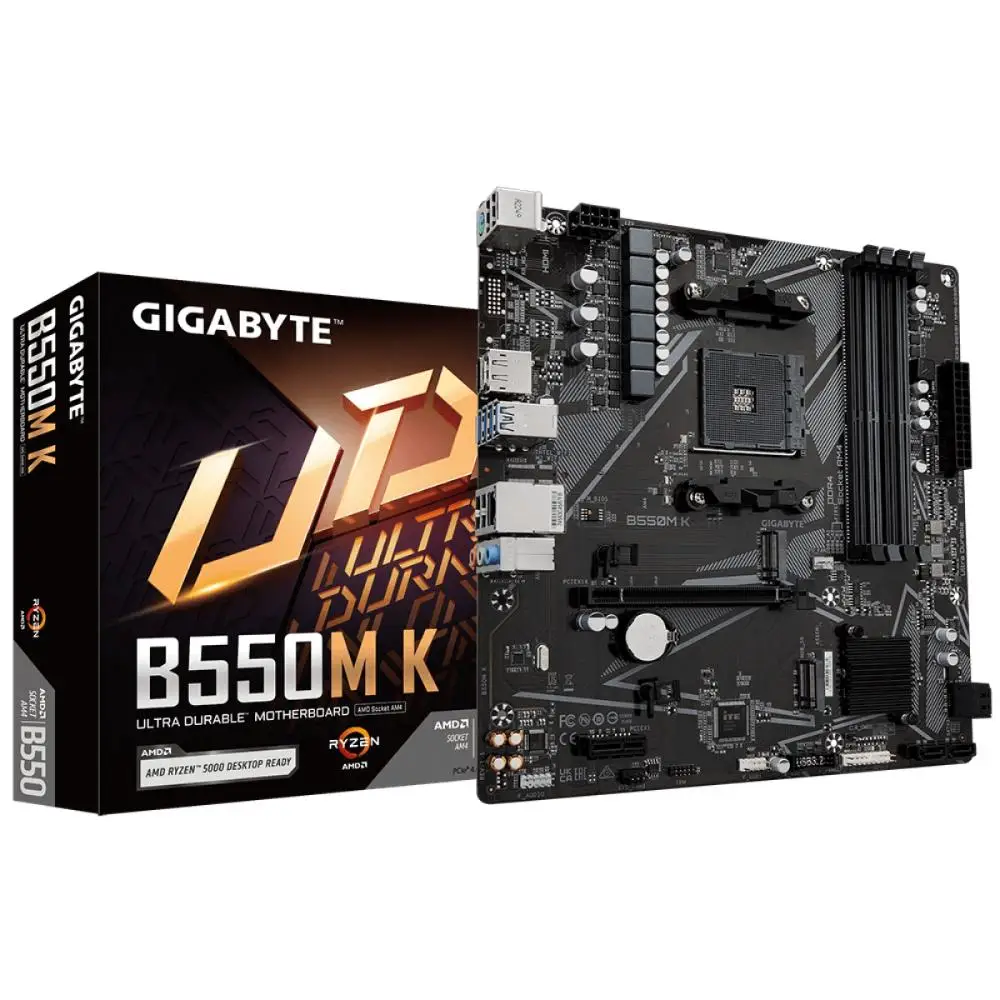 Placa-mãe B550M K Gigabyte: Análise Completa e Recomendação para Montagem de PC de Alto Desempenho