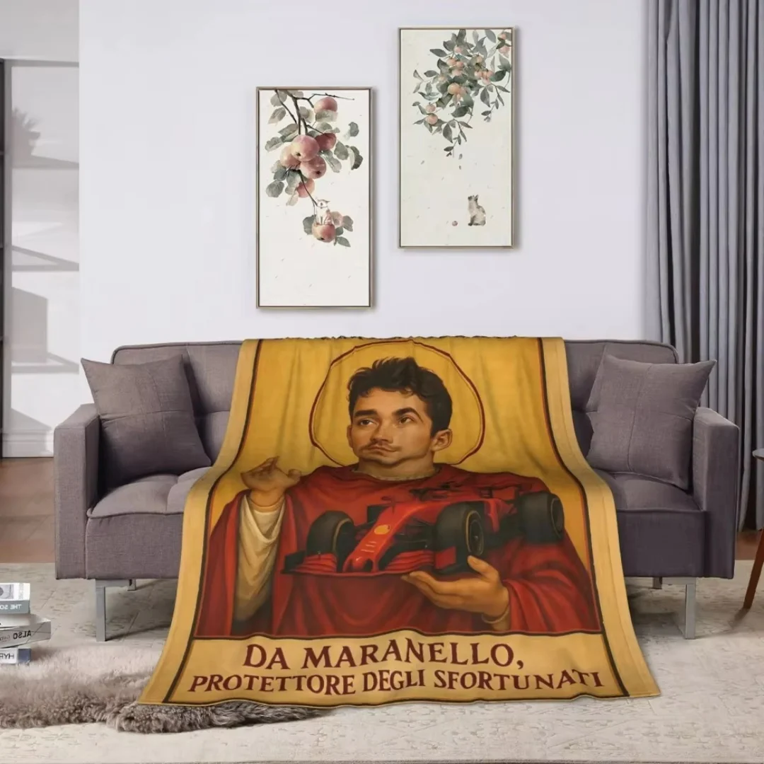 Super Soft Blanket Picnic Charles Leclerc Saint Bedding Throws Flannel Bedspread For Couch Chair Sofa Bed Funny Sofa Bed Cover