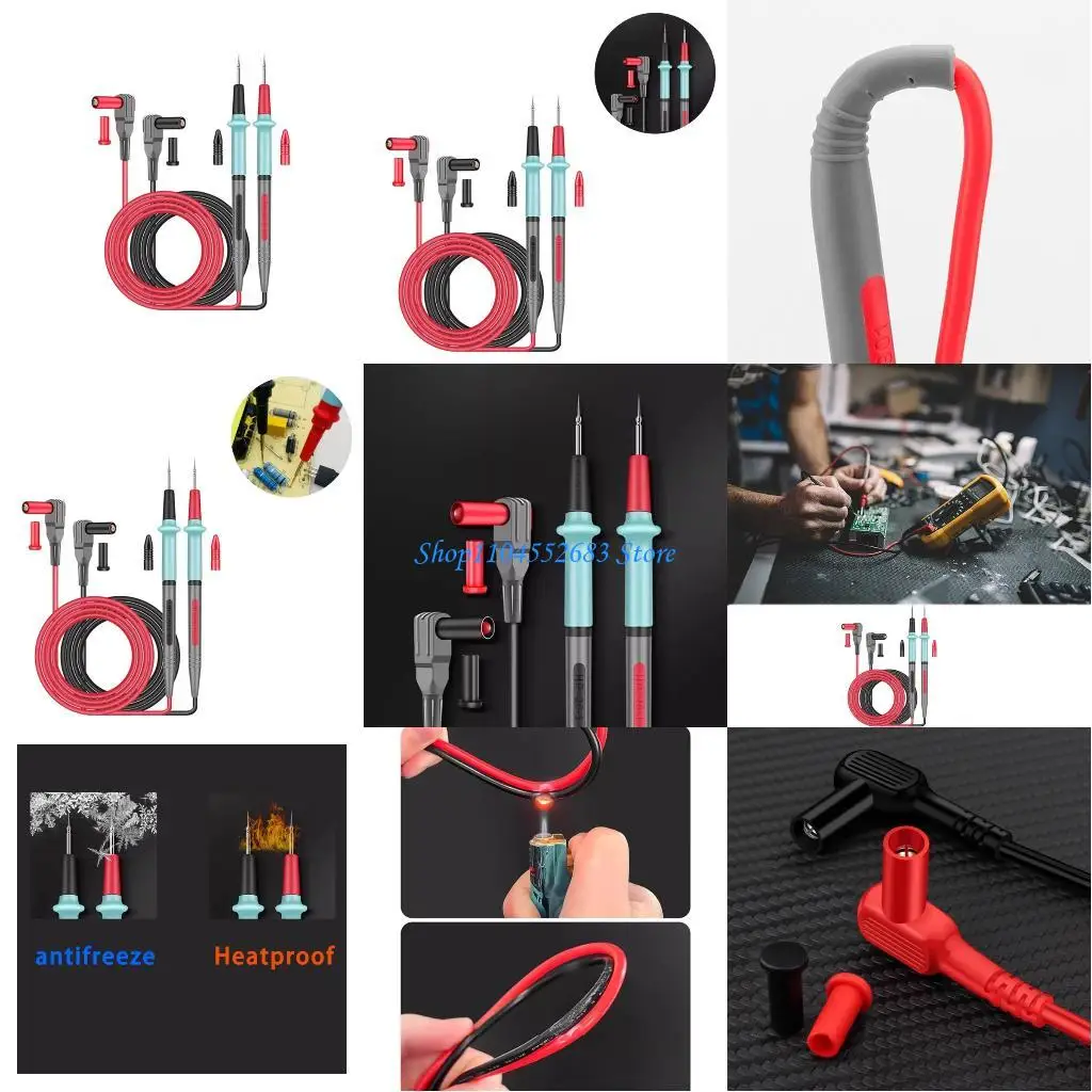

Y6GD Extreme Fine Tip Multimeter Test Clients With Ergonomic Handle For Electronics Component Testing