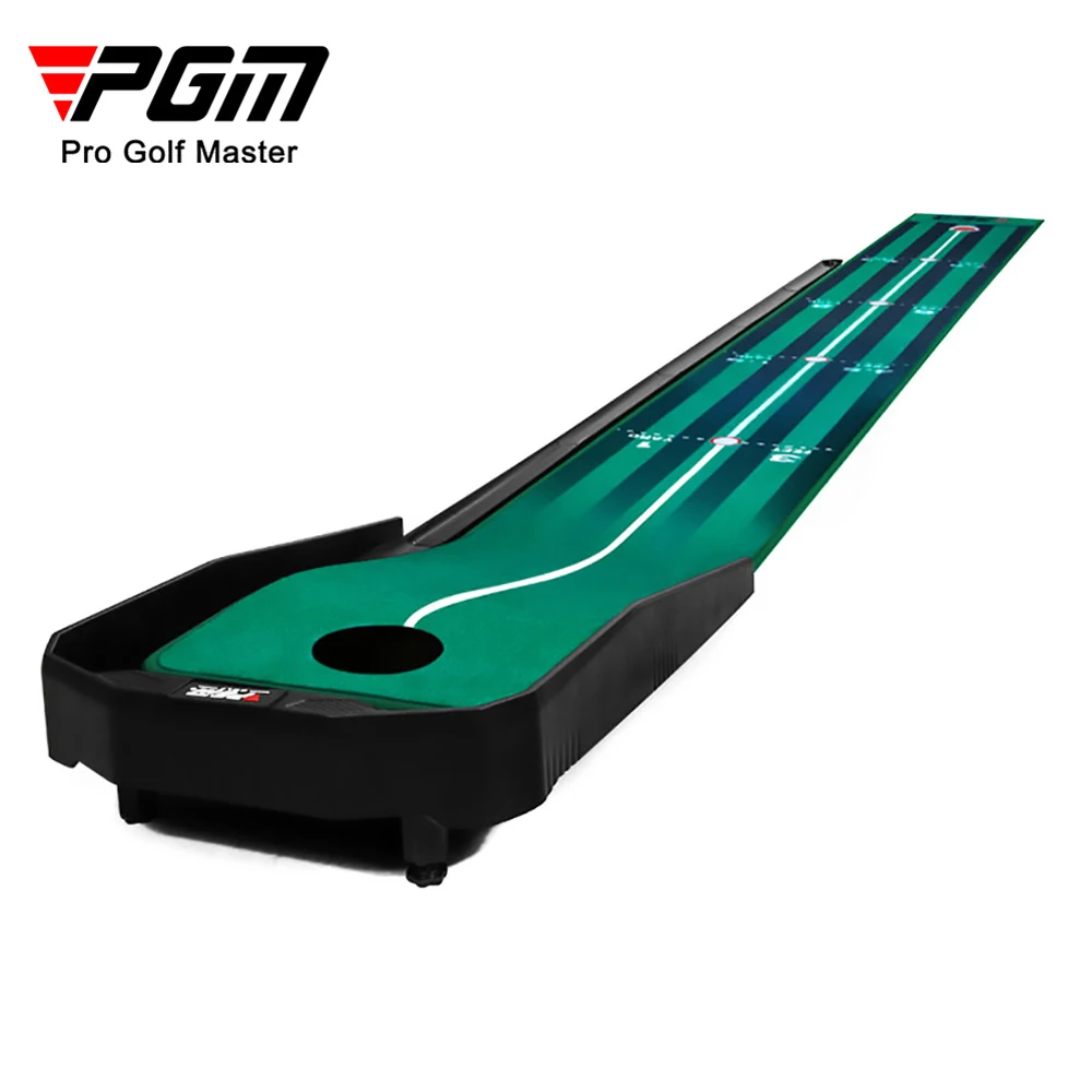 

PGM Golf Putting Mat Portable Outdoor and Indoor Golf Practice Mat True Roll Surface & Non Slip Bottom Pads TL025