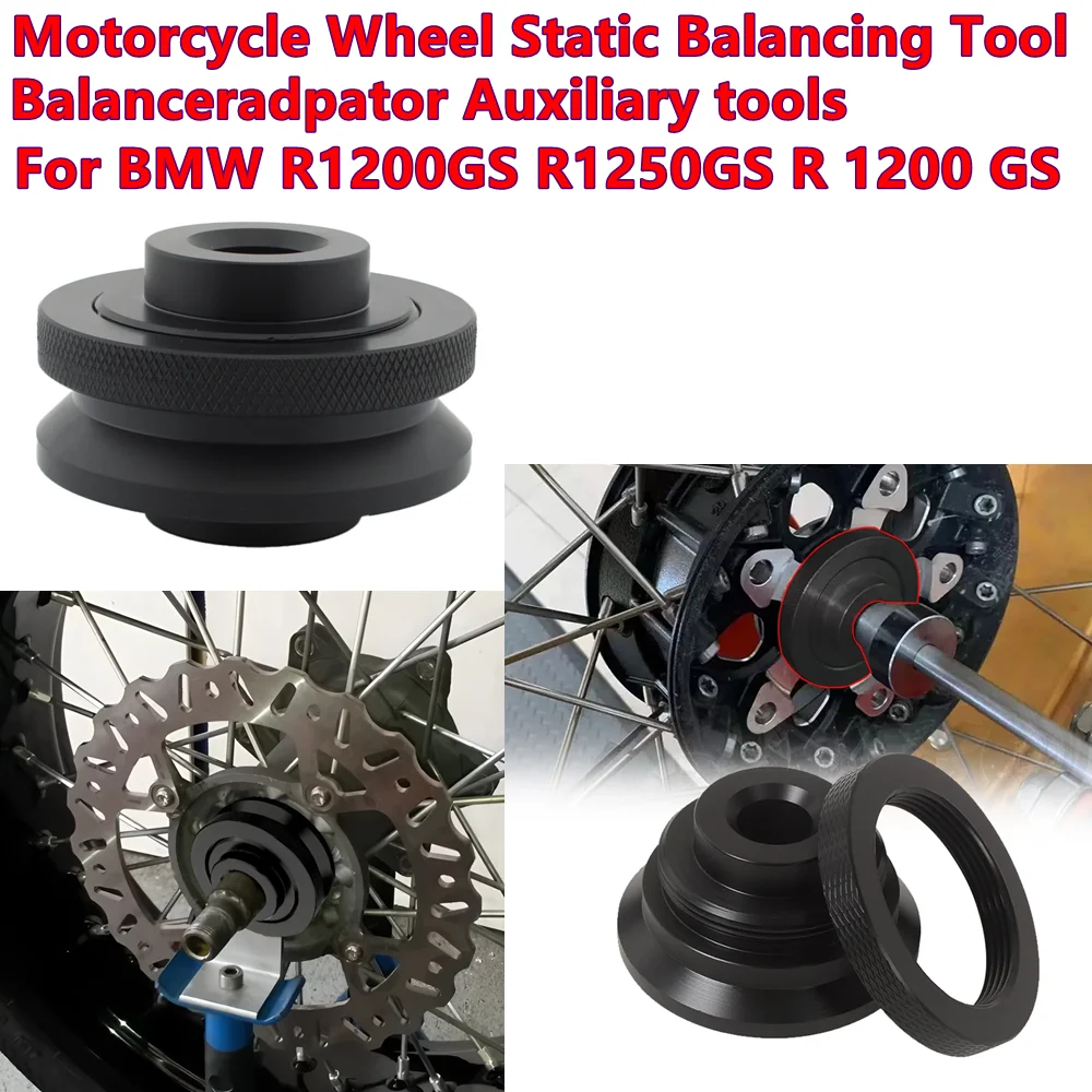 Motorcycle Wheel Static Balancing Tool Balanceradpator Auxiliary tools 1PC For BMW R1200GS R1250GS R 1200 GS