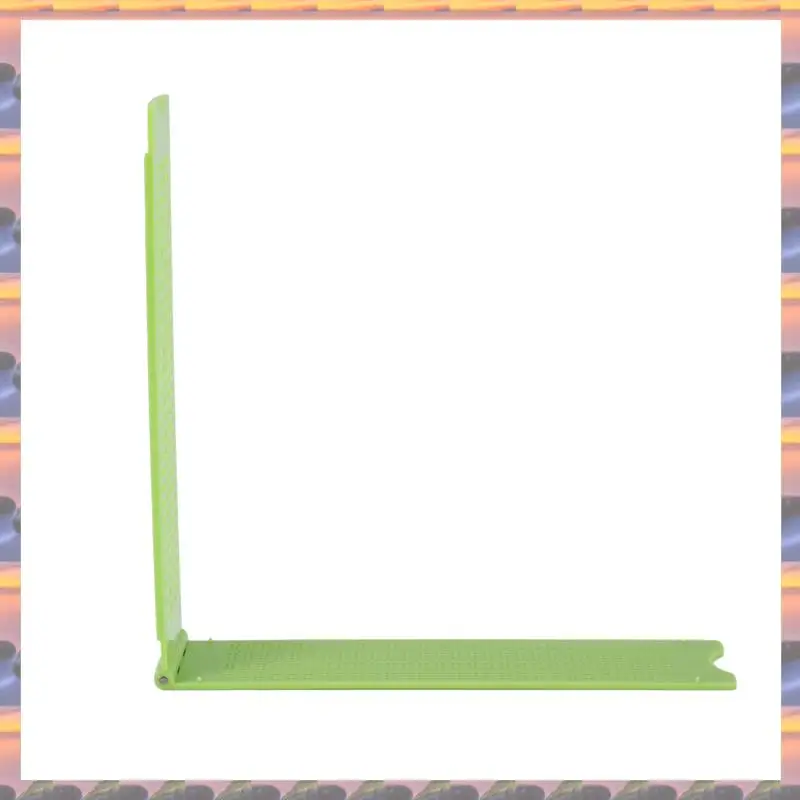 

(Flash Sale) 2X 4 Lines 28 Cells Braille Slate Braille Writing Slate Plastic Braille Slate Kit, Green (2)