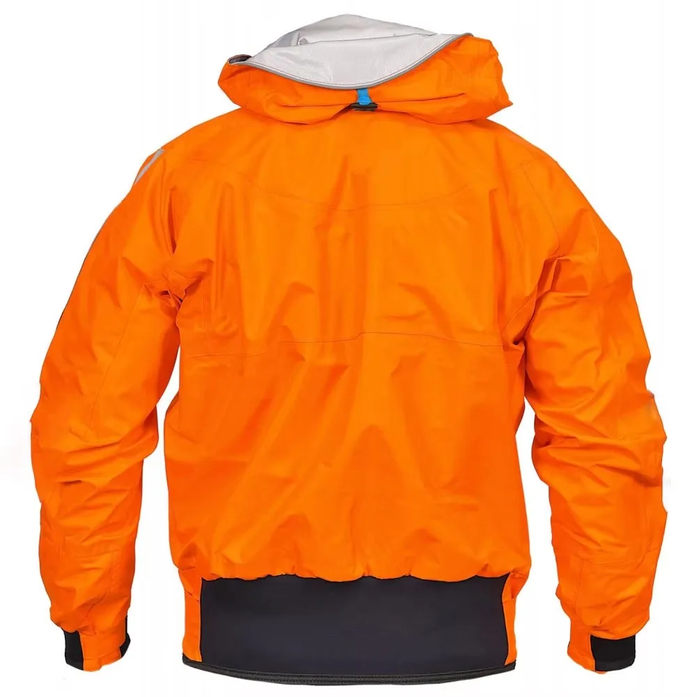 Men's Nautical Sailing Jacket for Kayaking Rafting Fishing Warm Breathable With Windproof Hood With Reflective Stripes On Front