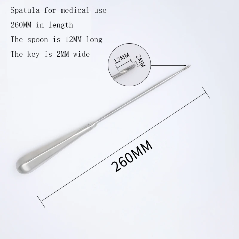 Medical Orthopaedics Instrument Operation Pet hospital with double-head scraping spoon orthopaedics eye scraping spoon scraping