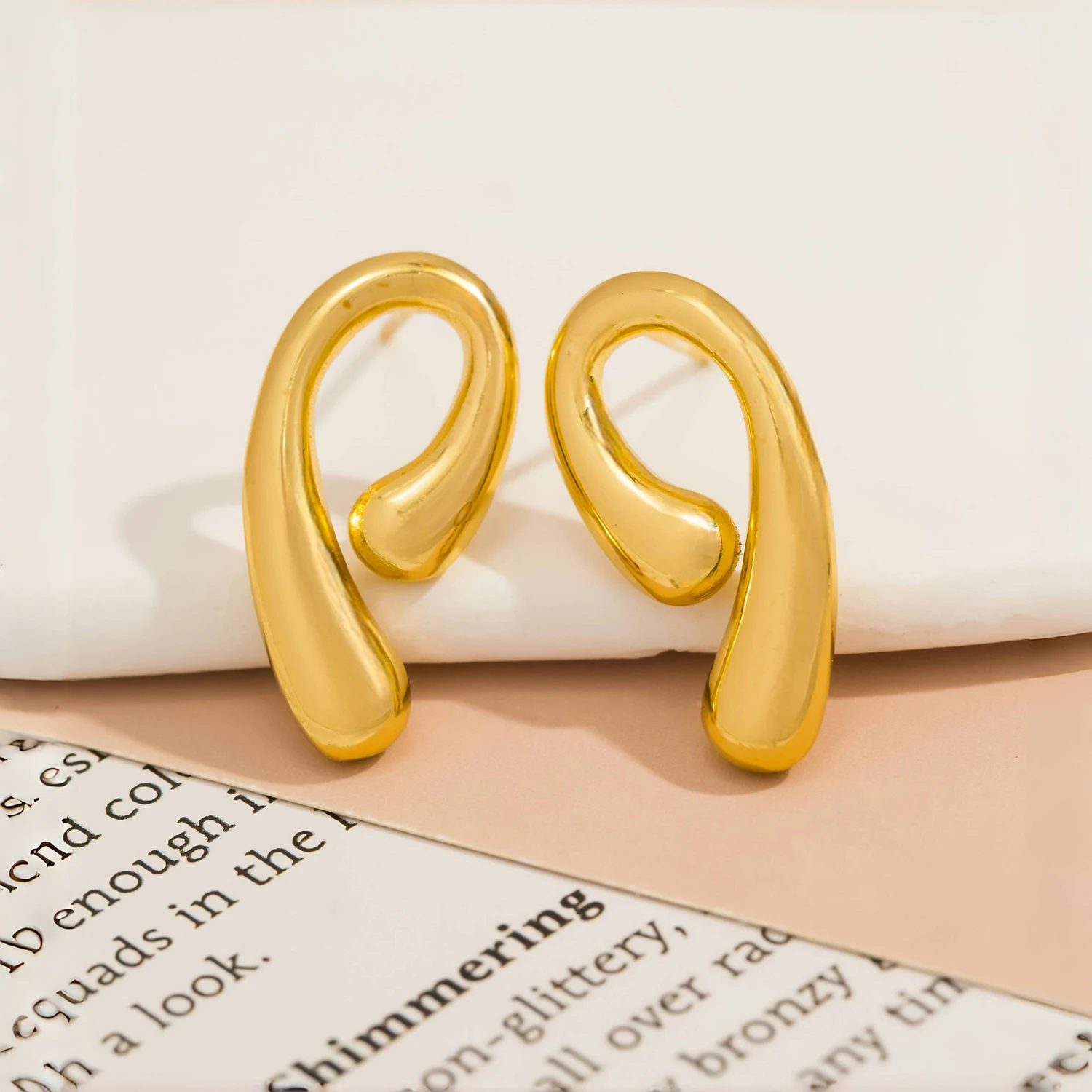 UHBINYCA Stainless Steel Drip Earrings and Earrings for Women, Personalized High-quality Rust Proof Earrings
