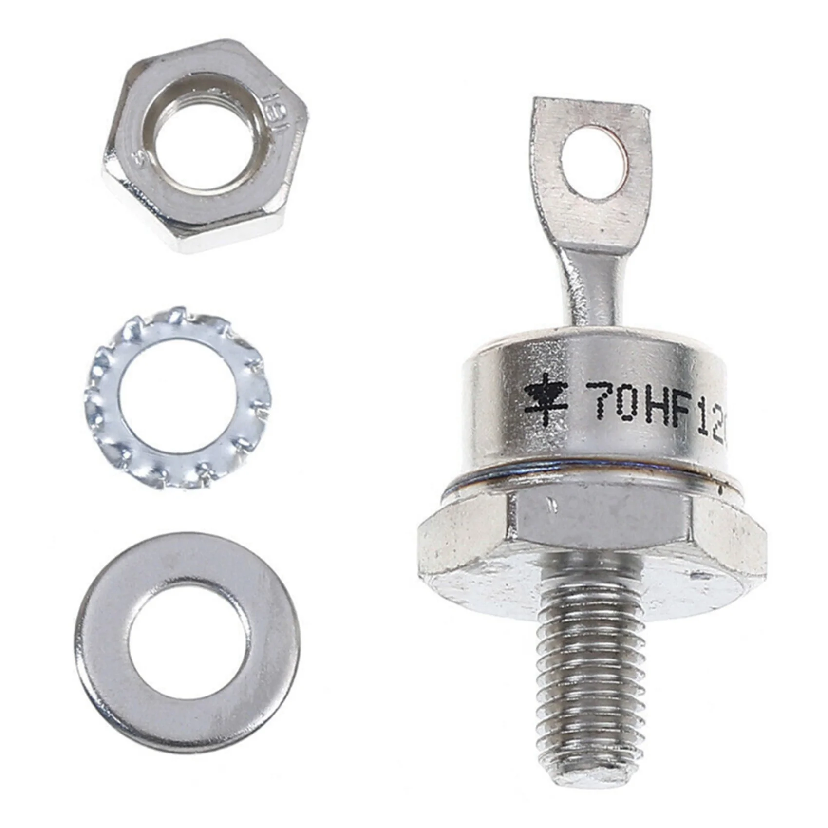 10Pairs Rectifier Diode Spiral 70HF120/70HFR120 70A 1200V High Power Rectifier Metal Stud Type Rectifier Diodes-ABQU