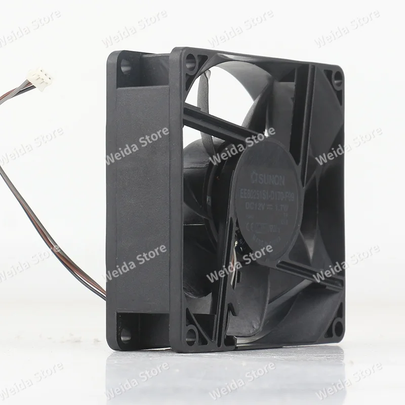 

cooling fan New SUNON Precision model 8025 8CM EE80251S1-D170-F99 DC12V 1.7W projector