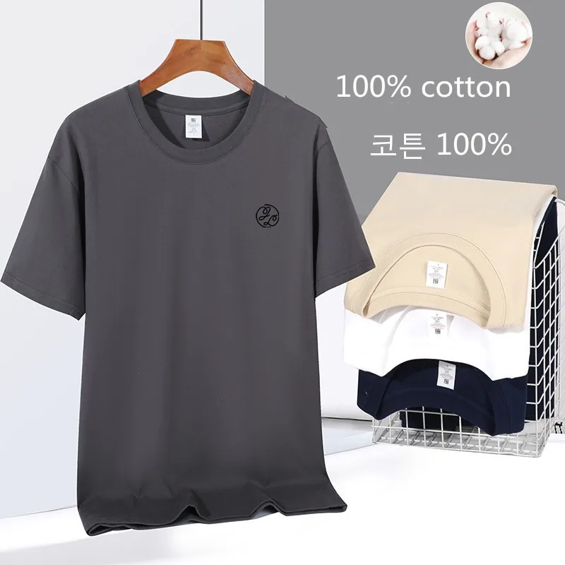 High Quality 100% Cotton Women Men Golf T-shirt Quick-dry Elastic Loose Round Neck Golf wear Short Sleeves Summer Unisex Tees