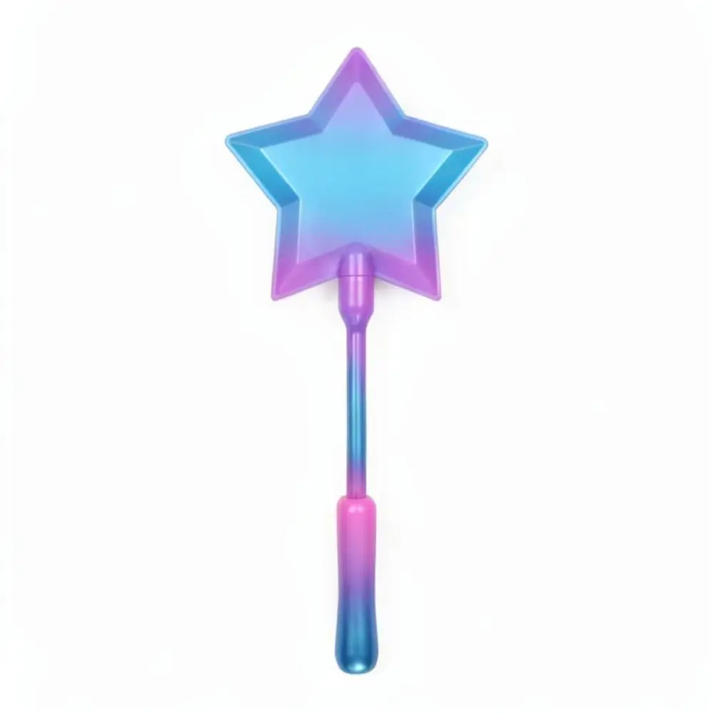 Novelty Star Wand Payment Card Holder 3D Printed Wallet Functional Accessory Cute Gift For Teachers Friends Couples