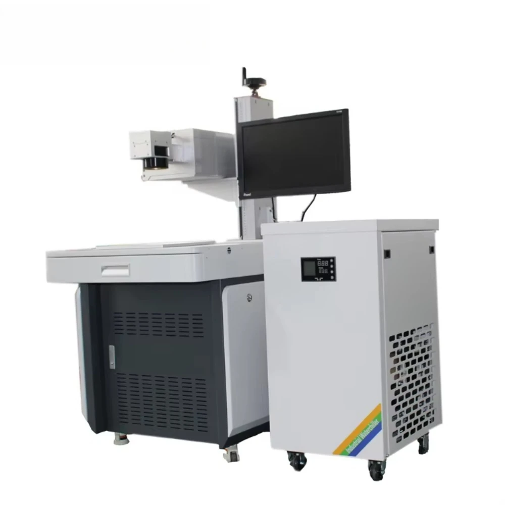 Printing Machine for Led Bulb Logo 10W Fiber Marking Machine Mark on Plastic for Sale