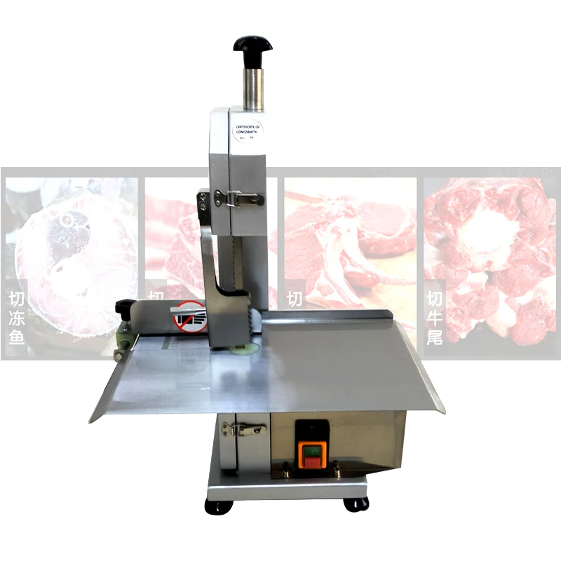 Bone Sawing Machine Bone Cutting Machine For Frozen Meat Trotter Ribs Fish Meat Cutting Machine 110V/220V