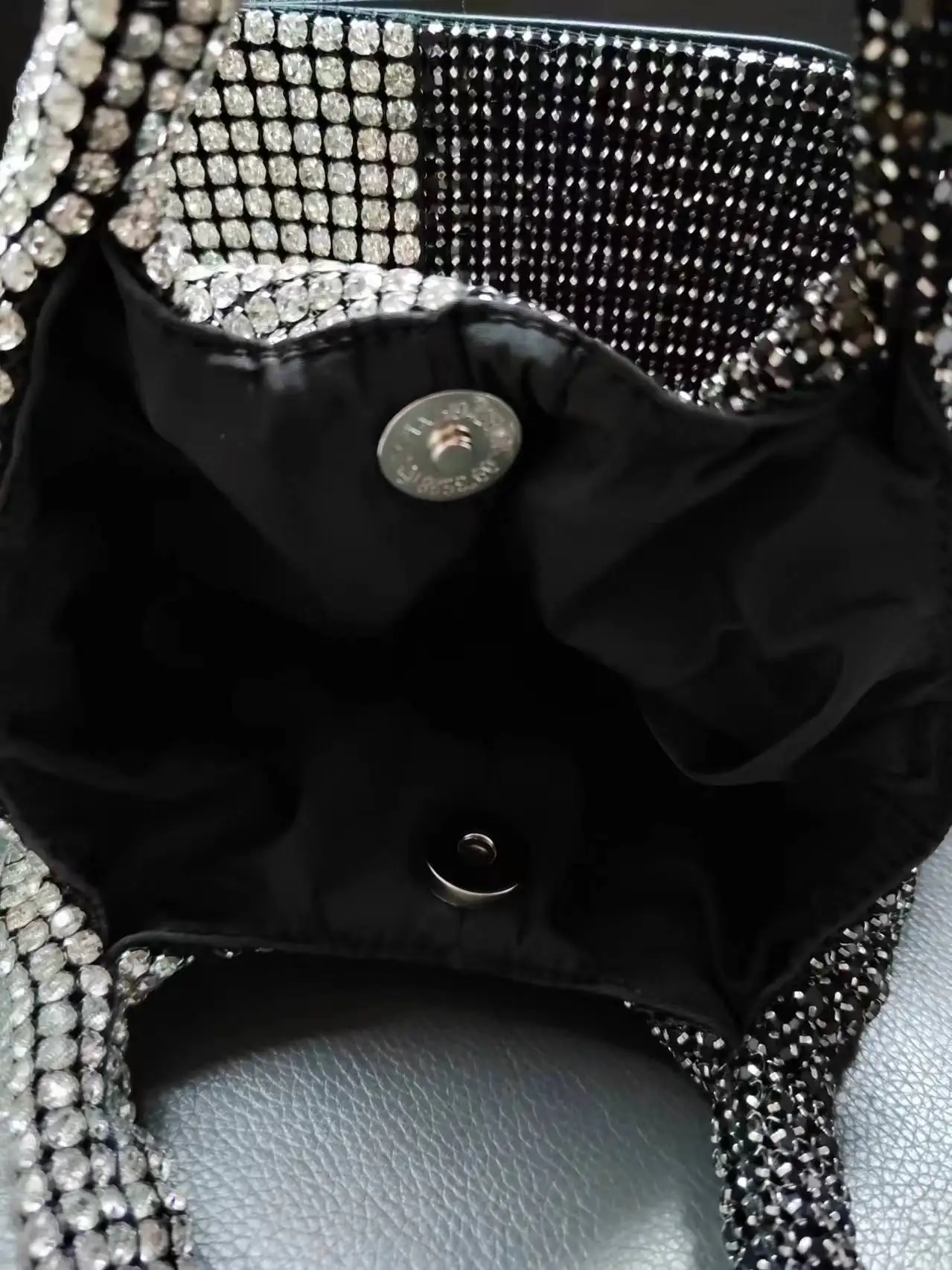 2024 Luxury Unique Novelty Basket Diomand Encrusted Purse Handbag Bosas SAC A MAIN HAND BAG BLING