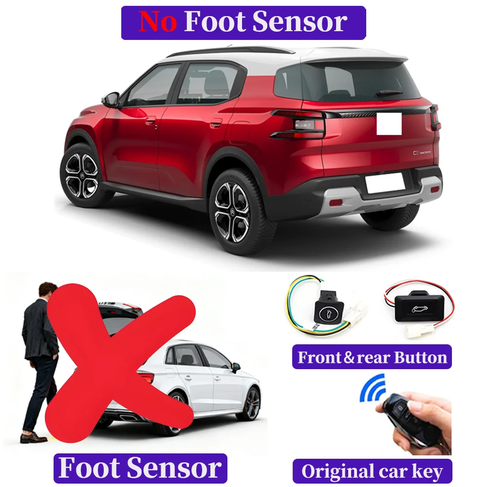 for Citroen C3 Aircross A88 2017-2024 Upgrade Car Automatic Power