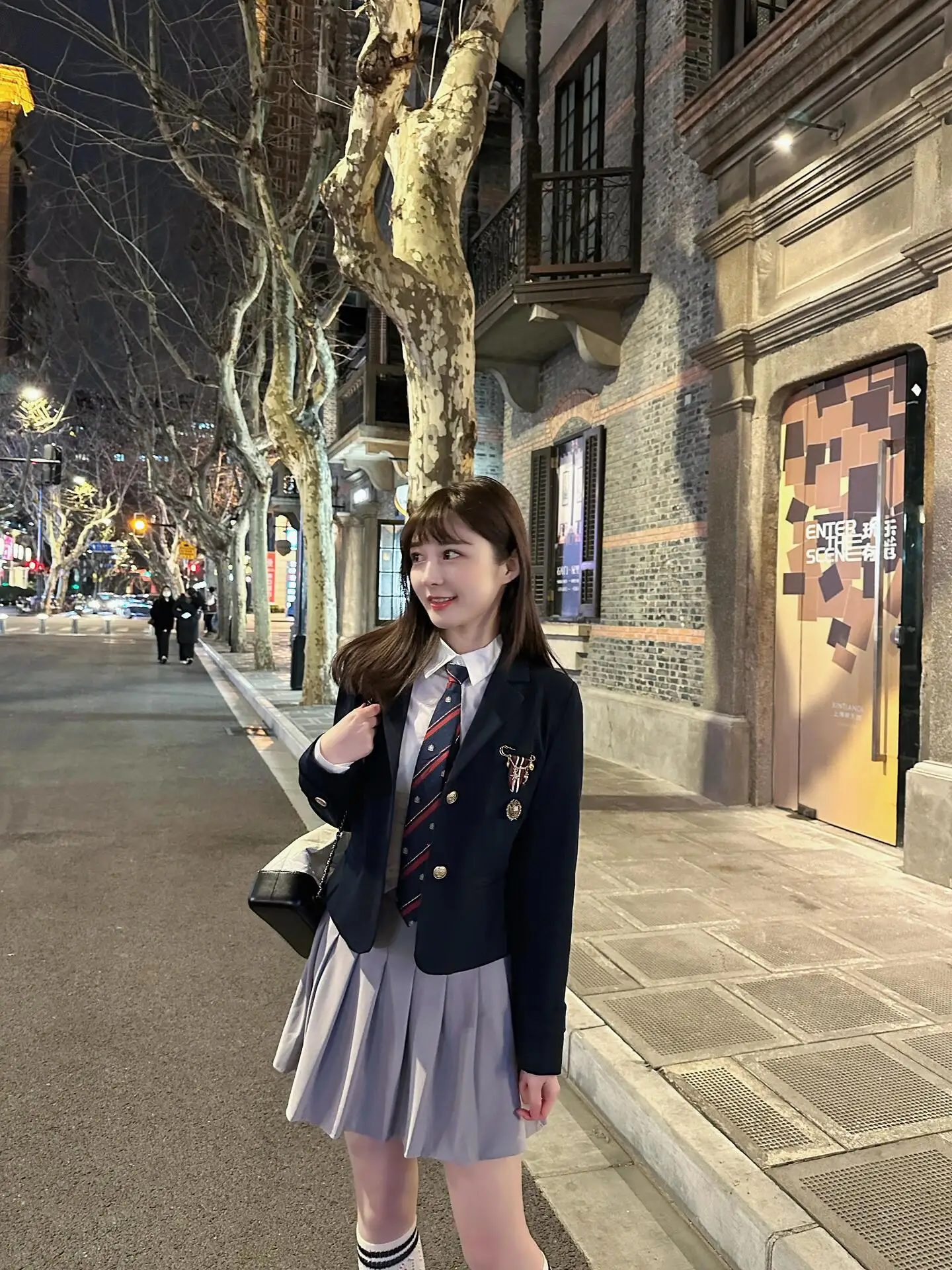 

K-Drama Sle JK Костюм Jaet Плиссированная Юбка irt School orm loween Костюм Комплект Женский Длинный Све Све Моон Наряд